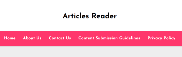 Guest Post - ArticlesReader.com